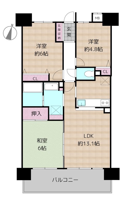 間取図・土地図