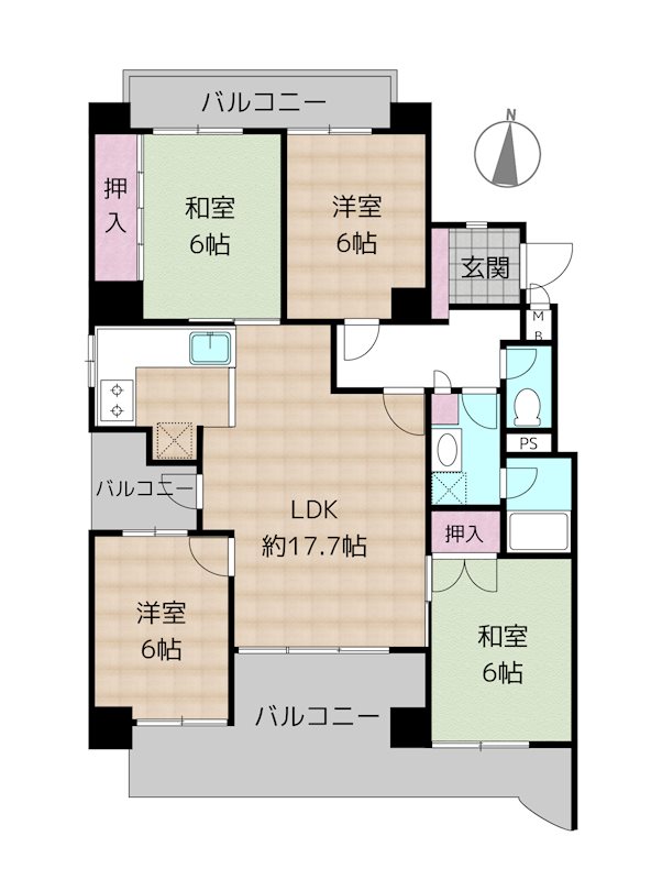 間取図・土地図