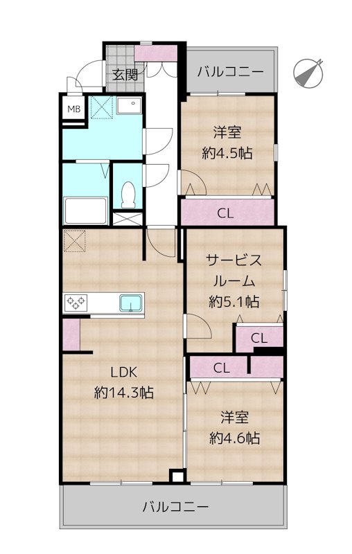 間取図・土地図
