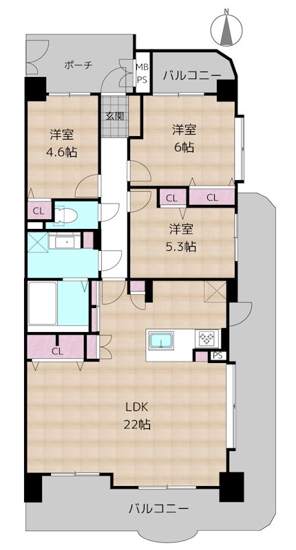 間取図・土地図