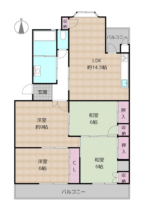 間取図・土地図