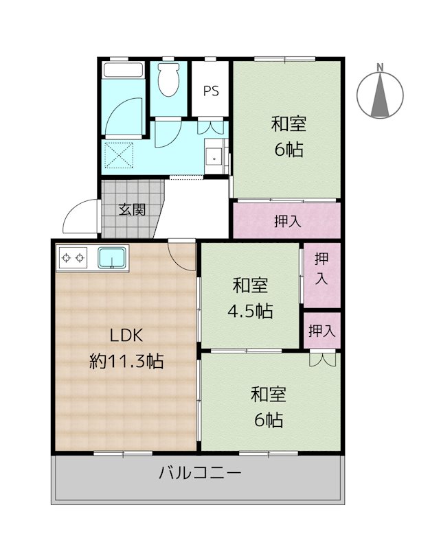 間取図・土地図