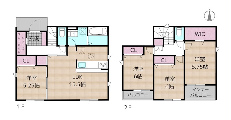 間取図・土地図