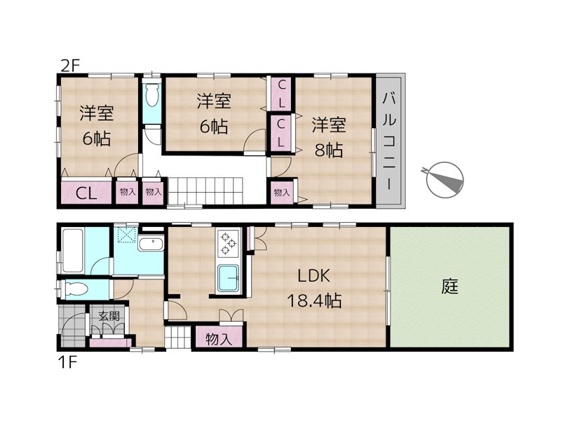 間取図・土地図