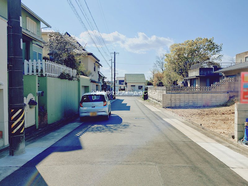 現地写真（前面道路含む現地写真）