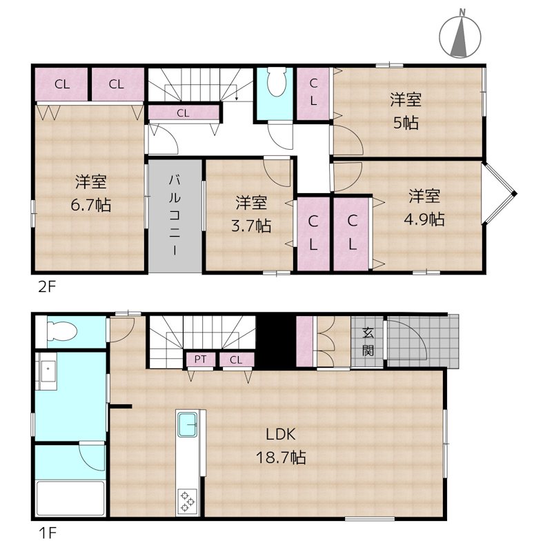 間取図・土地図