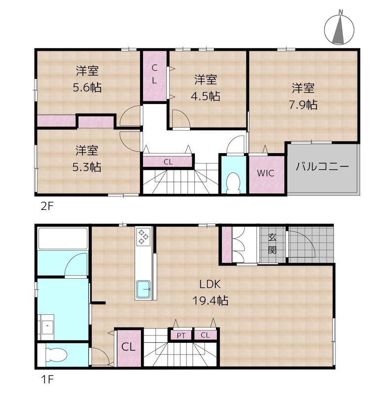 間取図・土地図