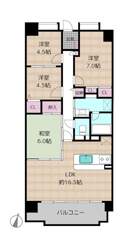 間取図・土地図