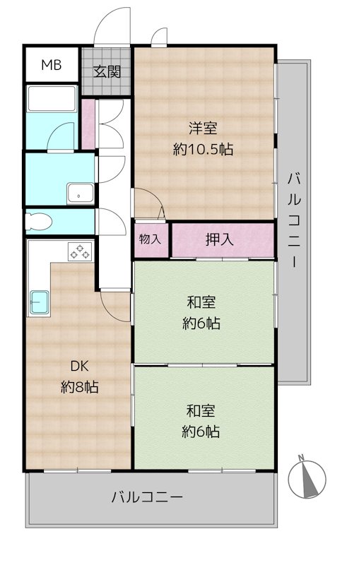 間取図・土地図