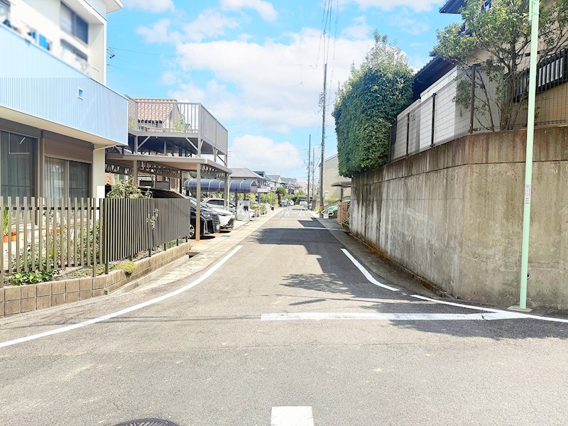現地写真（前面道路含む現地写真）
