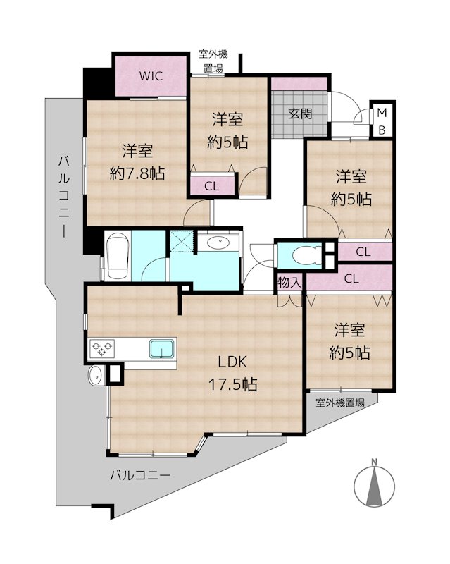 間取図・土地図