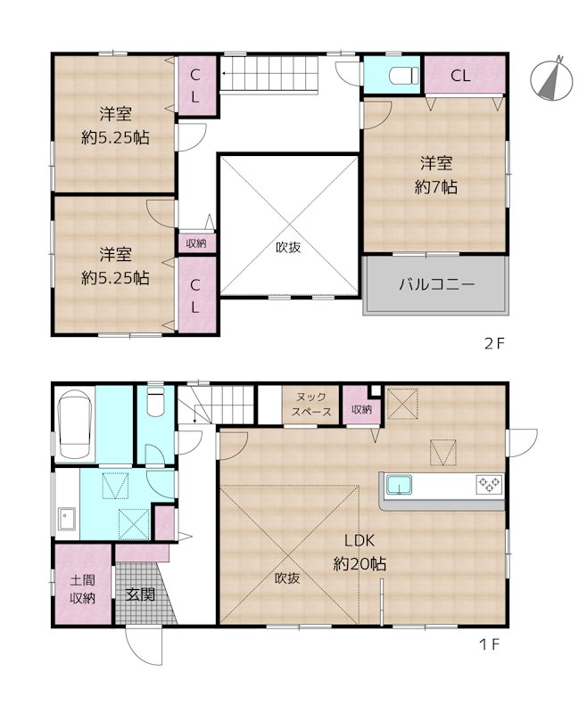 間取図・土地図