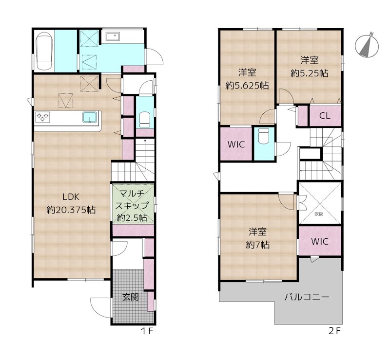 間取図・土地図