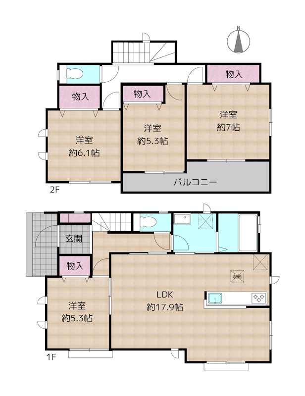 間取図・土地図