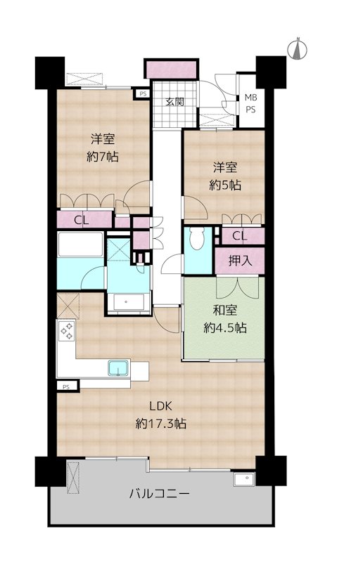 間取図・土地図