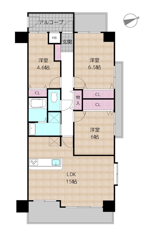 間取図・土地図