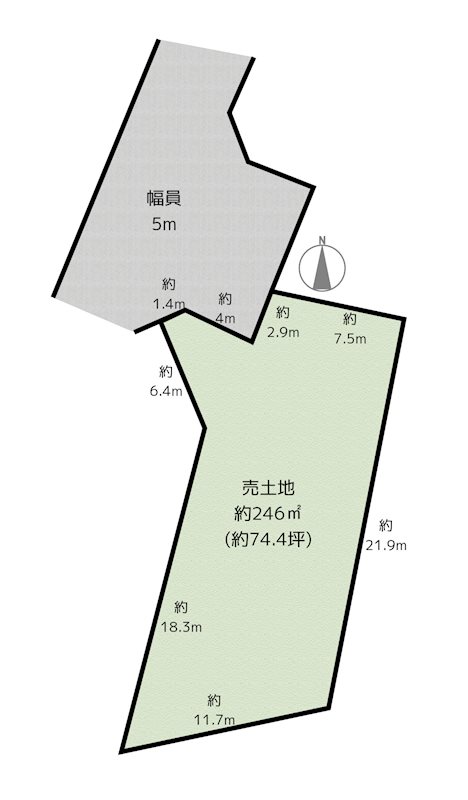 間取図・土地図