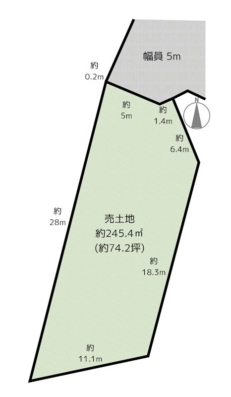間取図・土地図
