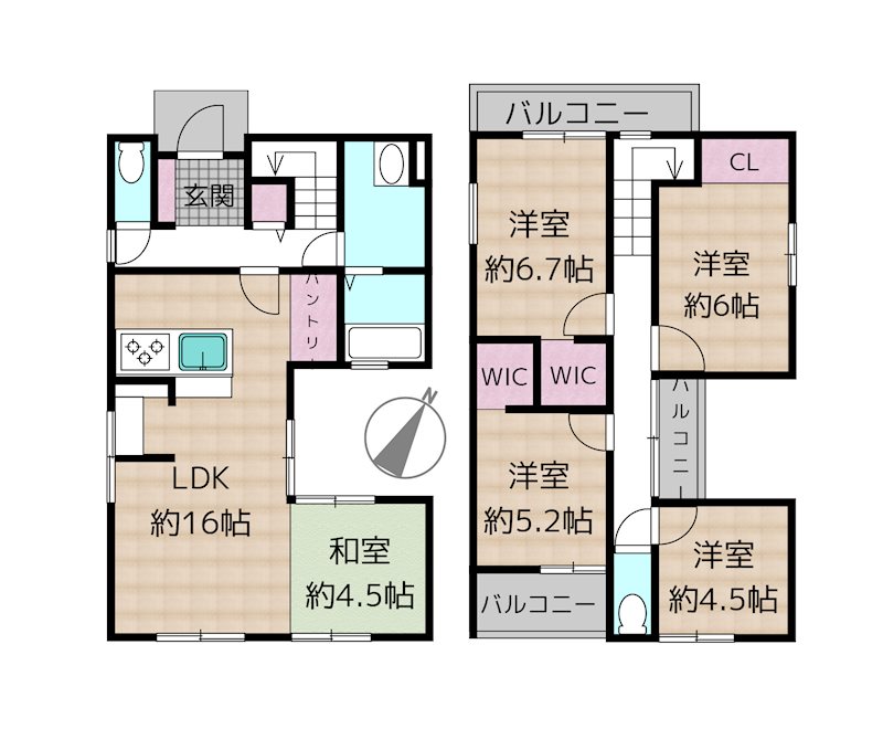 名古屋市守山区翠松園2丁目 新築一戸建て