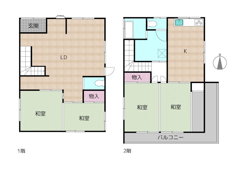 間取図・土地図