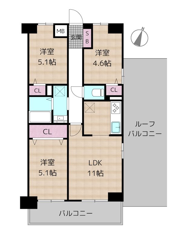 間取図・土地図