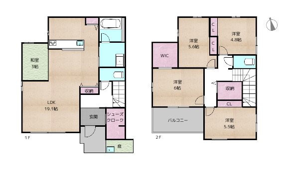 長久手市戸田谷 1号地 新築一戸建て
