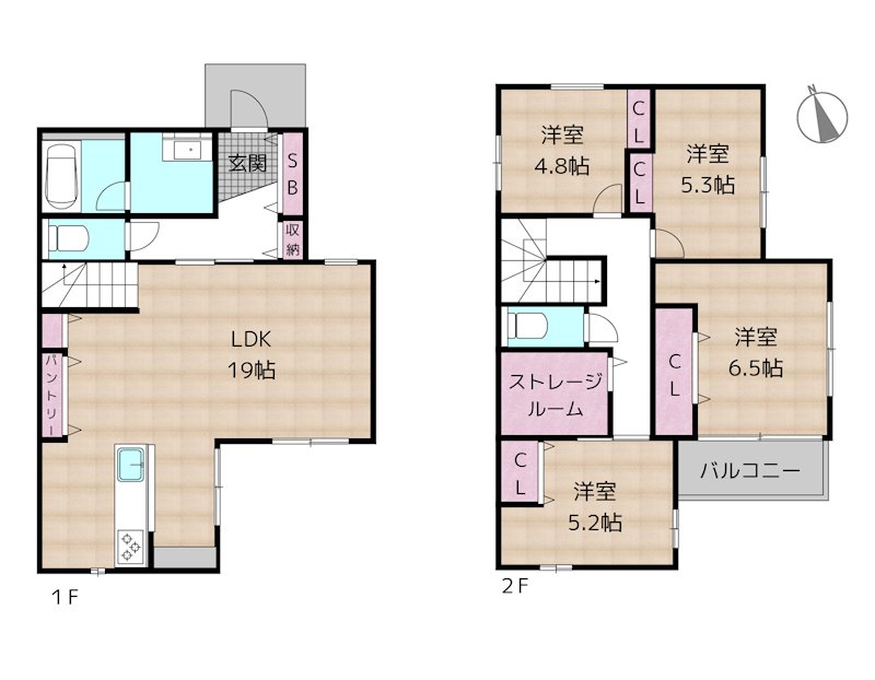 長久手市戸田谷 2号地 新築一戸建て