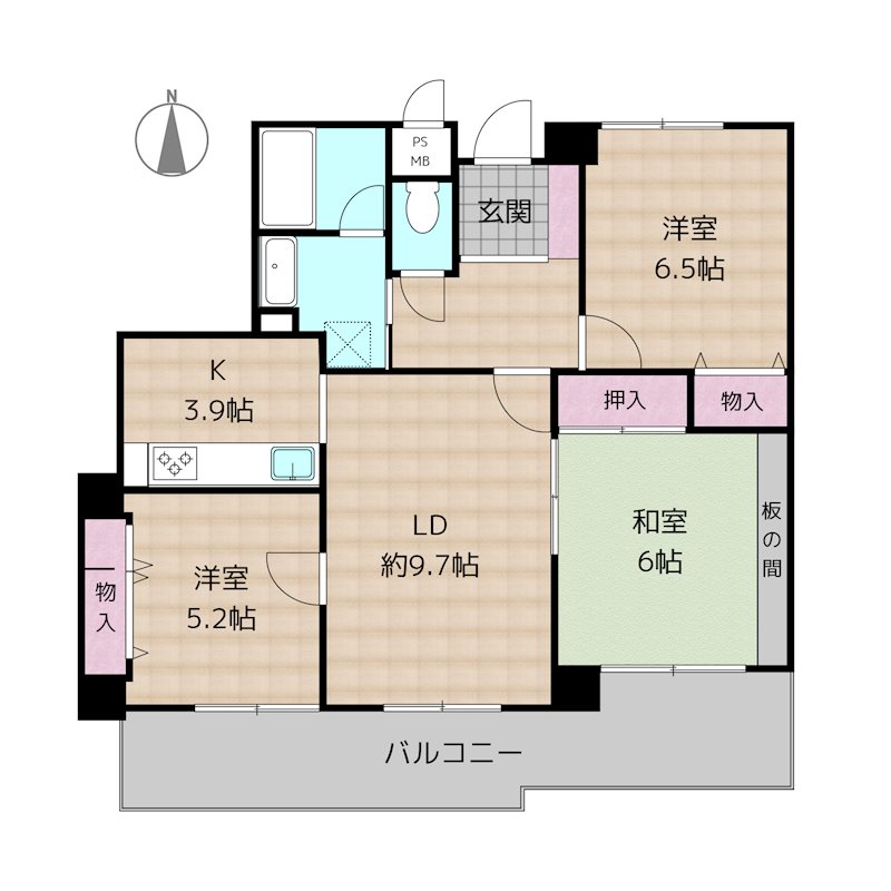 間取図・土地図