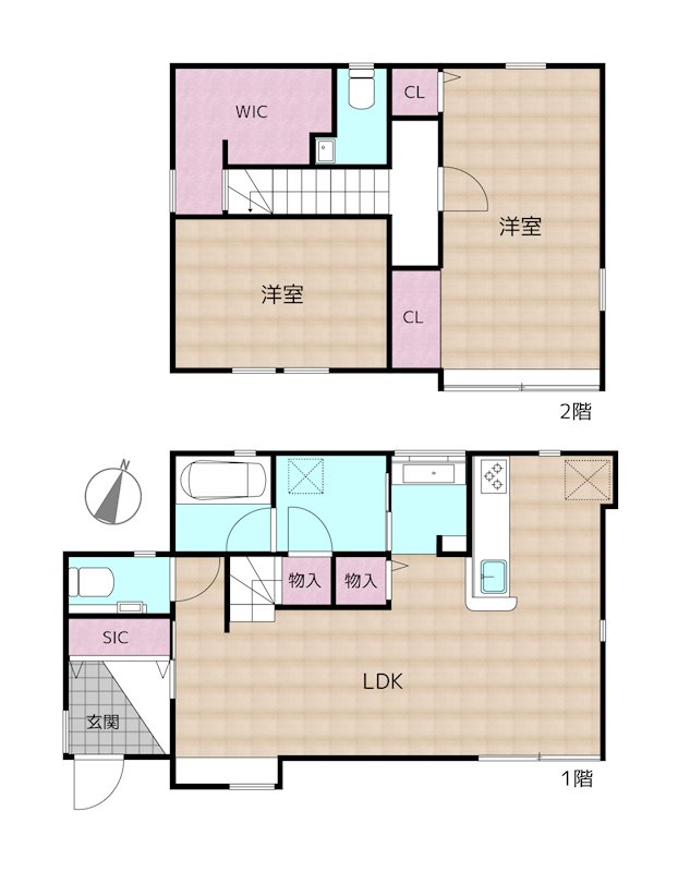 間取図・土地図