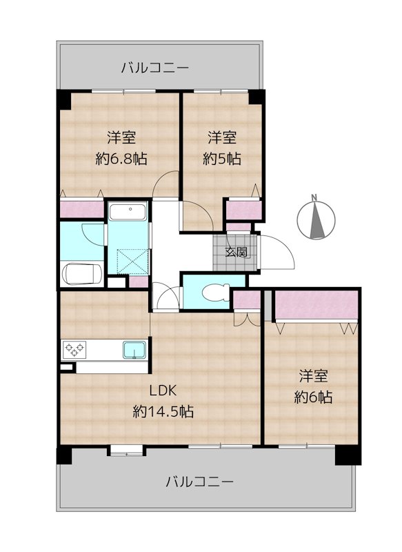 間取図・土地図