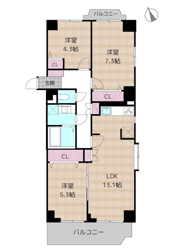 間取図・土地図