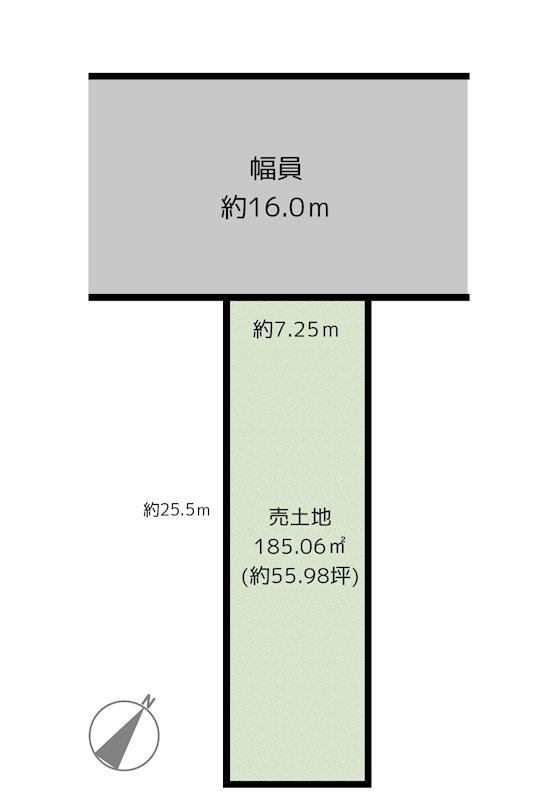 名古屋市名東区上菅1丁目 土地