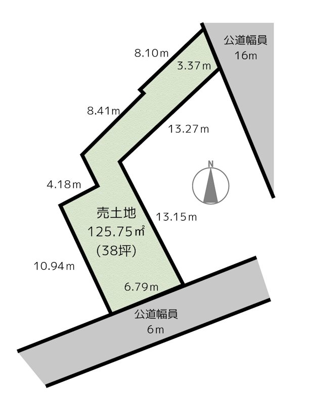 間取図・土地図