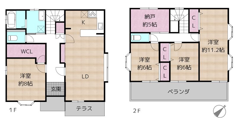 間取図・土地図