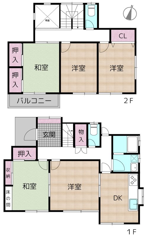 間取図・土地図
