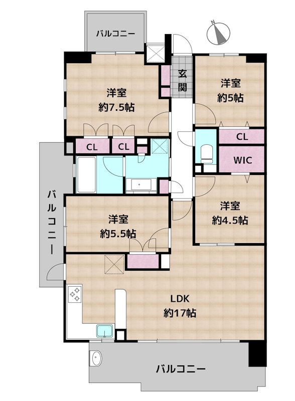 間取図・土地図