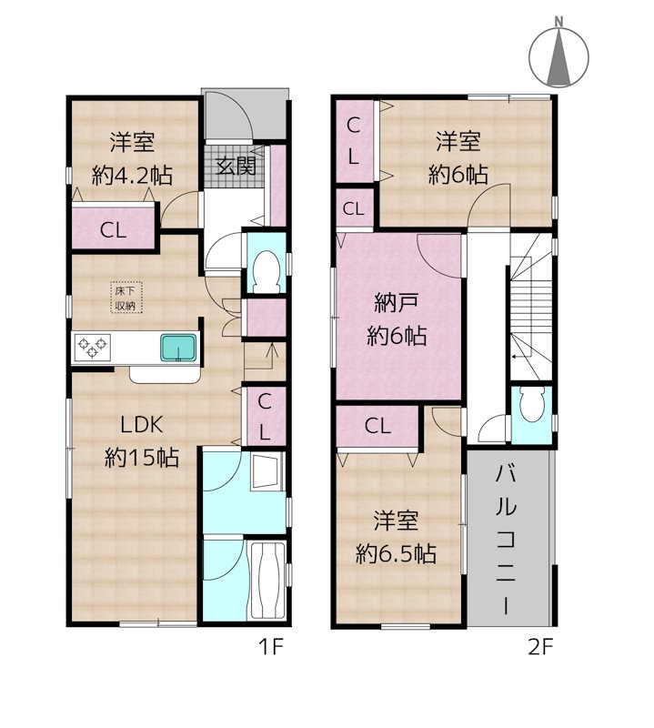 間取図・土地図