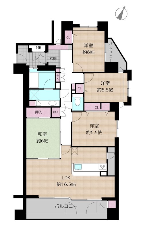 間取図・土地図