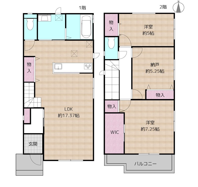 間取図・土地図