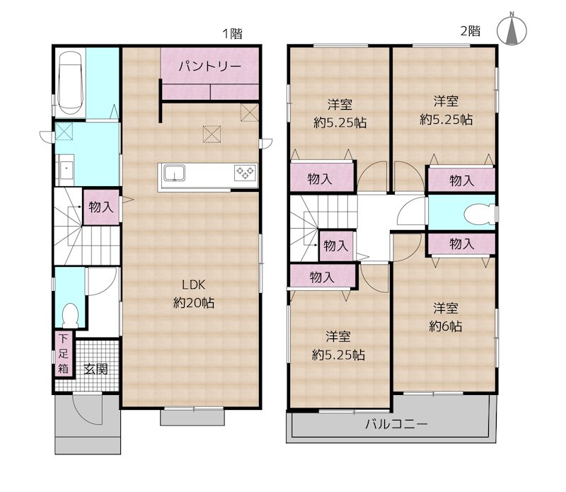 間取図・土地図