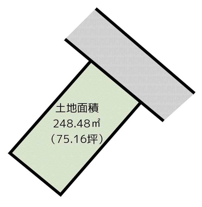 長久手市長配2丁目 土地