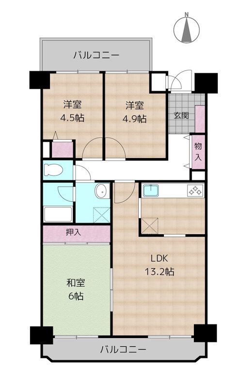 間取図・土地図
