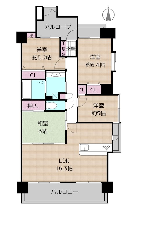 間取図・土地図