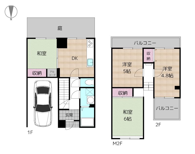 間取図・土地図