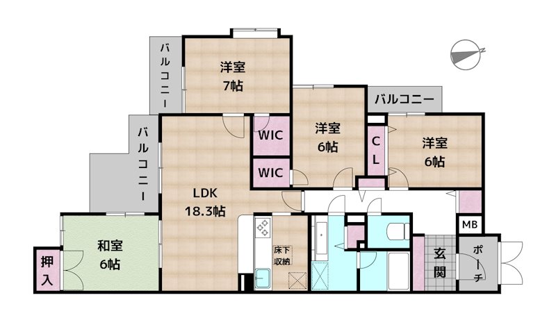 間取図・土地図