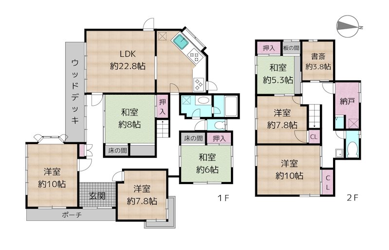 間取図・土地図