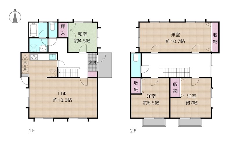 間取図・土地図