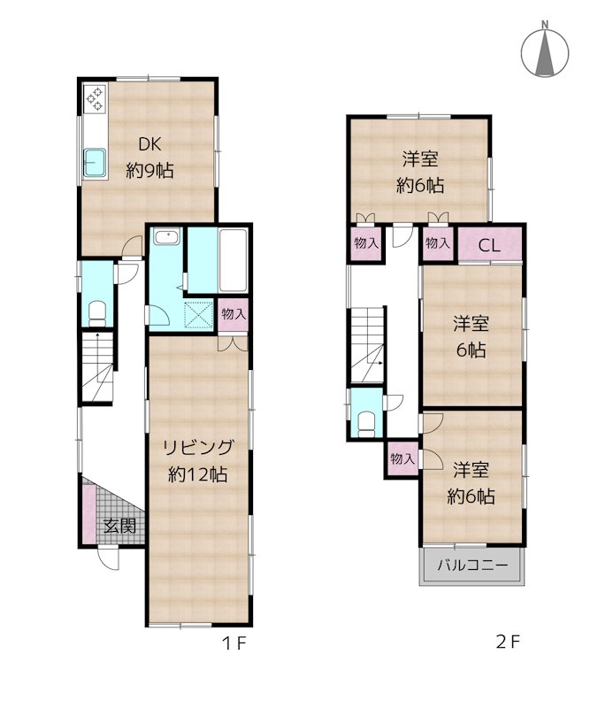 間取図・土地図
