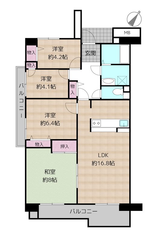 間取図・土地図