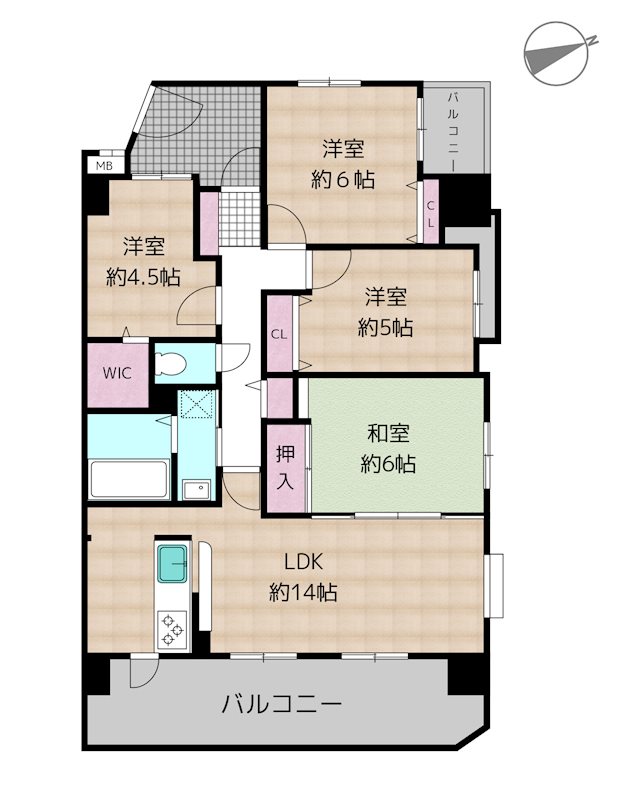 間取図・土地図